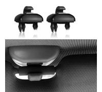 Kalmaegee Sun Visor Clips Compatible with Audi A1 A3 A4 A5 Q3 Q5 A7 B6 B7 B8 S4 S5 Inner Auto Sun Visor Hook Bracket Hanger Replacement Accessories 8U0857562A 8E0857562 (2Pcs Black)