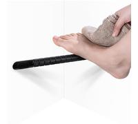Kalnweis Shower Foot Rest,Shower Foot Rest for Shaving Legs,Metal Footstool for Corner of The Bathroom,Wall Mounted Stainless Steel Shower Step(GH-15 Black)…