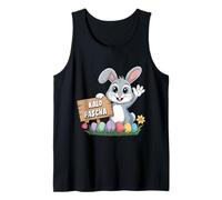 Kalo Pascha Gr aster Orthodox Easter Greek Rabbit Tank Top