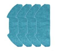 Kalokairi For SmartAI S8 Pro And For Redroad R10 Robot Vacuum Cleaner Microfiber Mop Cloth Set For Ongoing Floor Hygiene Management(4 PACK)