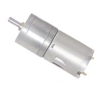 Kalokairi Geared Motor for JGA25 370 12V DC Electric Motor for Robotics and Automation with Multiple Speed Options(22 RPM)