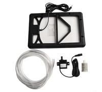 Kalokairi Solar Powered 12V Fish Pond Oxygen Pump with Adjustable Panel, Silent Submersible Aerator for Outdoor Aquarium and Small Reservoirs