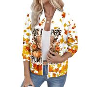 KaloKLU New Autumn Make Old Splicing Casual Lady Jacket Outwear Coat A, 3#, S
