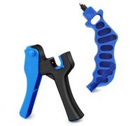 Kalolary 2PCS Drip Irrigation Tubing Hole Punch Tool, 2-in-1 Drip Tube Hole Punch & Fitting Insertion Tool for 16/20mm PE Pipe, Garden Drip Irrigation Hand Punch for Emitters & Connectors