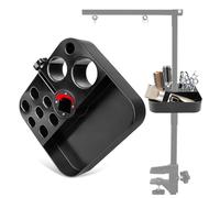 Kalolary Pet Grooming Tools Holder, Dog Grooming Tool Organizer Caddy Pet Grooming Tools Storage Box Organizer Drawer on The Bracket for Pet Grooming Table and Arm
