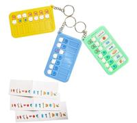 KALOLINNA Checker, Set of 3, Checklist, Going Out Checkers, Process, Eliminate Anxiety on the Go, Children Habits, Tidy Your Belongings, No Missing Items, For Daily Work, For Children, Nursing for