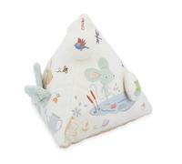 Kaloo - Baby Activity Pyramid - Sensory and Sound Training Toy - Extra Soft Textures - Stimulates the senses: hearing, hearing and sight - Ideal for playpen or playmat - Fun gift - K210015