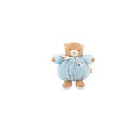 Kaloo - Blue Teddy Bear 17cm - Ultra-soft plush for baby - Tender companion from birth - Ideal size for little hands - Birth Gift - K214014