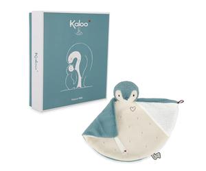 Kaloo - Complices - Green Penguin Comforter - Absorbs Scents - 23 cm - 0 Months +, K212009