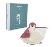 Kaloo - Complices - Pink Penguin Comforter - Absorbs Scents - 23 cm - 0 Months +, K212007