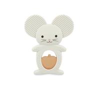 Kaloo - Cooling Teething Ring (Mouse) - Soft Silicone Baby Toy - Soothes Sensitive Gums - Easy to Grab - Washable - for Ages 6 Months and Up - K208005