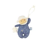 Kaloo - Doux Sommeil - Awake Musical Sheep Plush - “La Le Lu” Lullaby - Travel-Suitable and Helps Baby Fall Asleep - 20 cm - Blue - 0 Months +, K221004