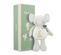 Kaloo - Elephant plush - Elephant sound birth cuddly toy - With integrated bell - 28 cm - Recycled materials - Ideal birth gift - K210007