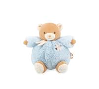Kaloo Intemporel Chubby Bear Blue 17cm 97% Recycled Polyester Reusable Gift Box