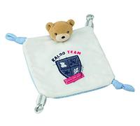 Kaloo K960024 Denim Doudou Bear Team Plush Toy, Blue