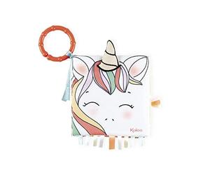 Kaloo K962780 Soft Activity Book, The Happy Unicorn