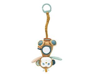 Kaloo K969578 Jungle Plush Mirror Rattle, Sam the Monkey