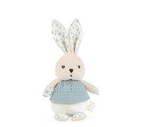 Kaloo - K'Doux - Colombe Little Rabbit Doll Sky Blue - Swaddling material - Soft toy - 20cm - From birth onwards - K969951