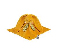 Kaloo - Lapinoo - Rabbit Comforter - Babies’ Plush - Ochre Colour - Square: 11.8"x11.8" / 30x30 cm - Material: Ultra-Soft Cotton & Corduroy - Gift Box - K972207