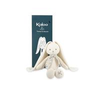 Kaloo - Lapinoo - Rabbit Doll - Baby’s Bi-Material Jersey & Knit Fabric Toy - 9.8"/25 cm - Cream Colour - Ultra-Soft materials - Gift Box - K972202