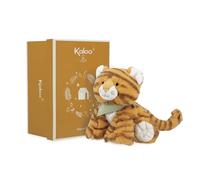 Kaloo - Les Amis - Babies’ Papaye The Tiger Plush - 17 cm - Ultra-Soft Material - Gift Box - 0 Months +, K224003