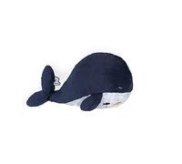 Kaloo Medium Whale Stuffed Animal Blue