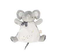 Kaloo - Petites Chansons - Grey Elephant Puppet Plush - Baby’s Soft Toy - 24 cm Hand Puppet Plush - Early-Learning Toy - 0 Months +, K210004