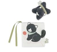 Kaloo - Picture Book - Chamallow Cat at Home + mini comforter - Visual Discovery Book - Multicoloured - 14cm - From birth - K224013