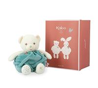 Kaloo - Plume - Bubble of Love Green Bear - 30 cm Cuddly Bear Plush - Large Soft Toy Teddy Bear for Babies - Develops Sense of Touch - Pretty Customisable Gift Box - 0 Months +, K214001