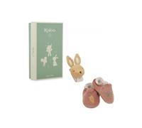 Kaloo Sound Wristband & Slippers Rabbit Teddy Pink