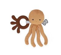 Kaloo - Silicone Baby Teether - Octopus Shape - Teething Toy - Orange - 14x17cm - from Birth - K21100