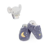 Kaloo Sound Wristband & Slippers Elephant Teddy