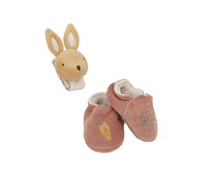 Kaloo Sound Wristband & Slippers Rabbit Teddy
