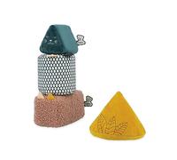 Kaloo - Stimuli - 4 Scalable Sound-Making Shapes - Baby Accessories - Stacking Games - Hearing and Grip Development - 0 Months +, K227002