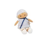 Kaloo - Tendresse - Eli - My 1st Fabric Doll - 25 cm Rag Doll - Striped Tee - Pretty Gift Box - Customisable Ribbon - 0 Months +, K200012