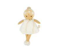Kaloo - Tendresse - My First Daphne Fabric Doll - 32 cm Rag Doll - Polka-Dot Organza Dress - Pretty Gift Box - Customizable Ribbon - For Newborns and Up, K200022