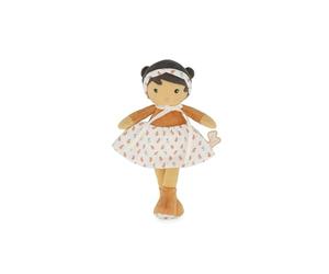 Kaloo - Tendresse - My First Eloïse Fabric Doll - 25 cm Rag Doll - Ribbed Velvet and Chiffon Dress - Pretty Gift Box - Customizable Ribbon - For Newborns and Up, K200019