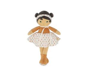 Kaloo - Tendresse - My First Eloïse Fabric Doll - 32 cm Rag Doll - Ribbed Velvet and Chiffon Dress - Pretty Gift Box - Customizable Ribbon - For Newborns and Up, K200020