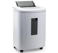 Kalopsia Auto Feed Paper Shredder: 150-Sheet Micro Cut P-4 Security Document/Credit Card - Commercial Grade for Office/Home/School/Business Use