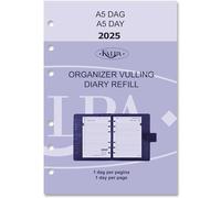 Kalpa 6231-24-25 Pocket Agenda Filler 1 day per page 2024 + 2025