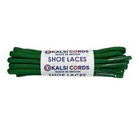 Kalsi Cords 3.5mm Oval Round Cord Shoe Laces Replacement Shoelaces for Hiking Walking Work Boots Sneakers Trainers Kids & Adults Footwear Premium Quality (Emerald Green, 120cm Pair)