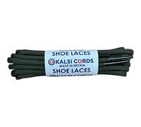 Kalsi Cords 3.5mm Oval Round Cord Shoe Laces Replacement Shoelaces for Hiking Walking Work Boots Sneakers Trainers Kids & Adults Footwear Premium Quality (Khaki, 120cm Pair)
