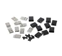 Kalttoy 10 Pcs DIY USB 2.0 Type A Male 4P Adapter Connector Plug Socket with Plastic She