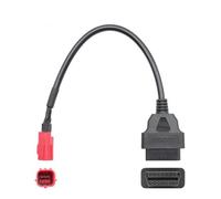 Kalttoy 16 Pin to 6 Pin OBD2 Connector Motorcycles Extension Adapter Cable USBInterface