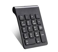 Kalttoy 2.4GHz Wireless Keypad for Accounting Teller Laptop Portable Numeric Keyboard