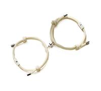 Kalttoy 2 Pcs Sun And Moon Lover Couple Distance Kit Lovers Matching Friendship Lover Fashion Jew Rope Bracelets For Men Adjustable