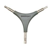 Kalttoy 3-Way Allen Wrench Y-Shaped Hex Wrench 4/5/6mm Spanner for Bicycle MTB Repairing