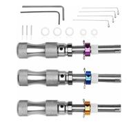 Kalttoy 3Pcs Hexagonal Key Set Sturdy Stainless Steel for Machinery Maintenance