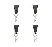 Kalttoy 4/8/12pcs Metal R Type Fix Clip For Remote Control Car Body Shell Secure Mounting 1/12 Scale Model Body Shell Fixation Remote Control Car Accessories