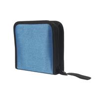 Kalttoy 40Pcs Anti-Scratch CD Organizer Bag CD DVD Discs Handbag DVD CD Storage Case-